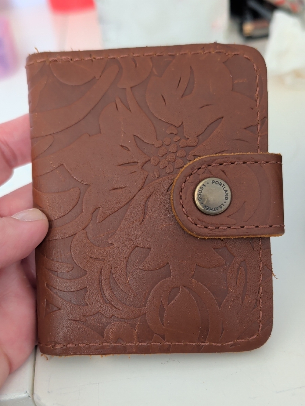 Portland Leather Mini Bi-fold Wallet